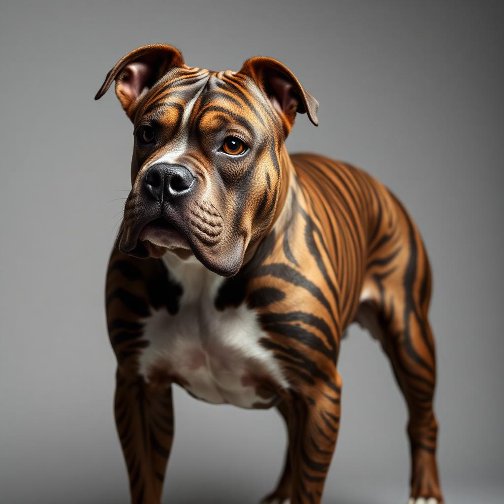 Pitbull Atigrado (Brindle)