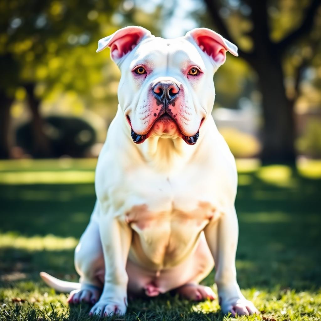 Pitbull Blanco